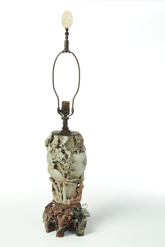 SOAPSTONE VASE.  China  20th