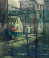 SOBESSEK, Stanley. O/C c.1960