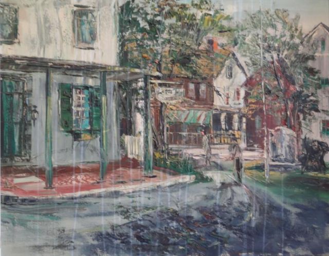 SOBESSEK Stanley. Oil on Canvas