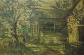 SOBOSSEK, Stanley. Rural Cabin