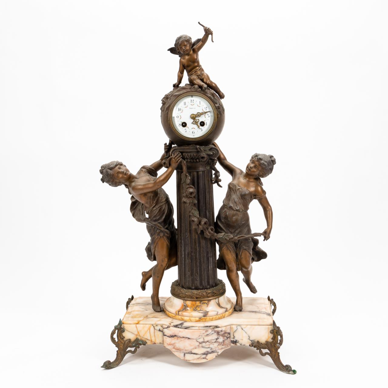 SOCIETE CLUSIENNE MARBLE FIGURAL