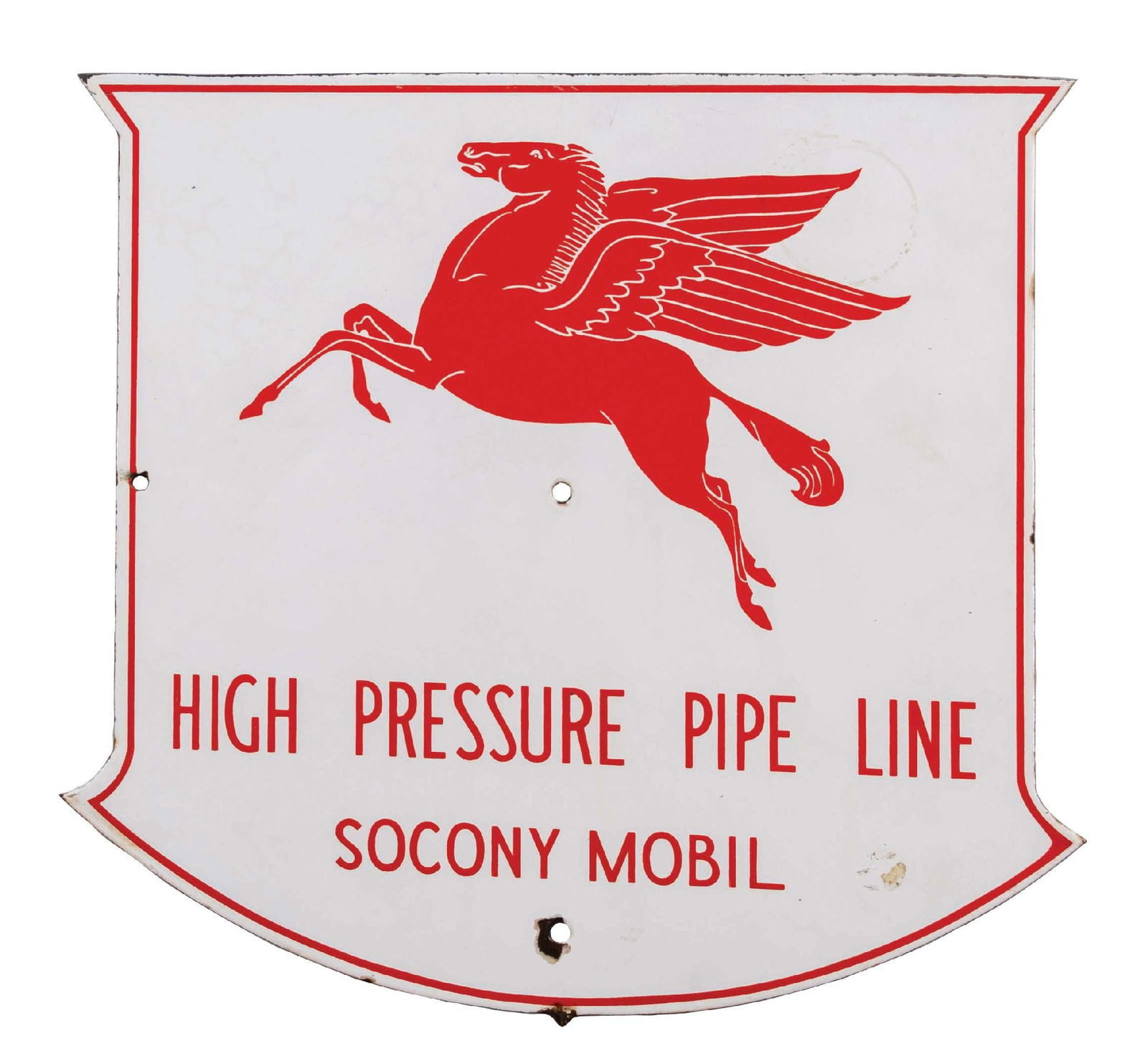 SOCONY MOBIL HIGH PRESSURE PIPELINE