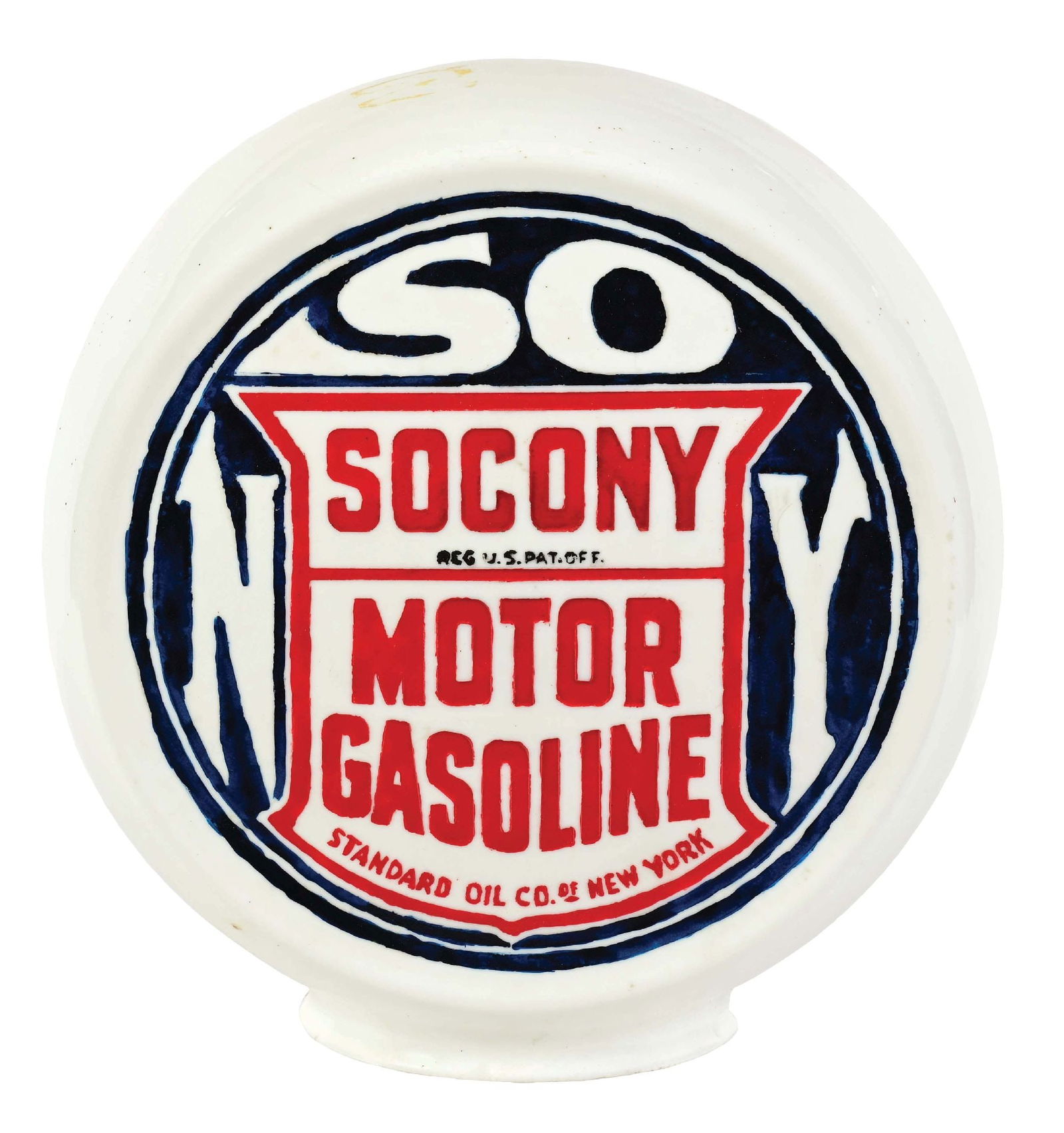 SOCONY MOTOR GASOLINE ONE PIECE