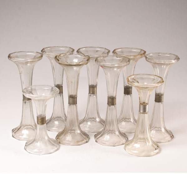 Soda fountain lot of 9 sundae