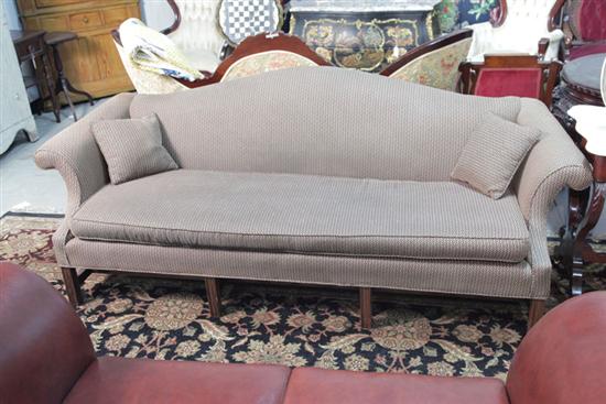 SOFA. Camel back  Chippendale style