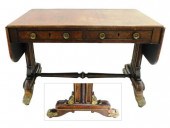 SOFA TABLE, ENGLISH, 19TH C.,