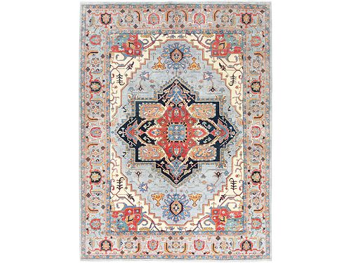 SOFT BLUE AFGHAN PESHAWAR HERIZ