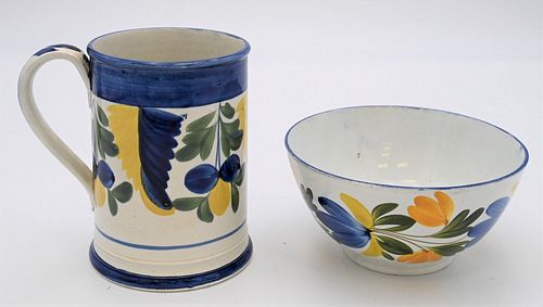 SOFT PASTE MUG AND BOWL EACH