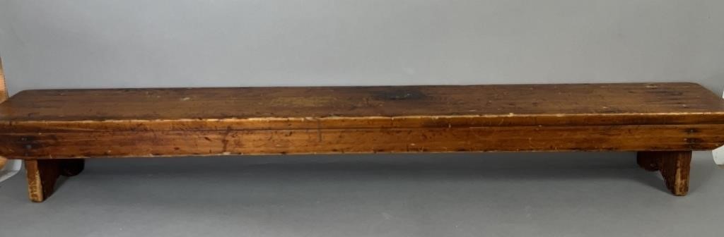 SOFTWOOD PRAYER BENCH CA. MID