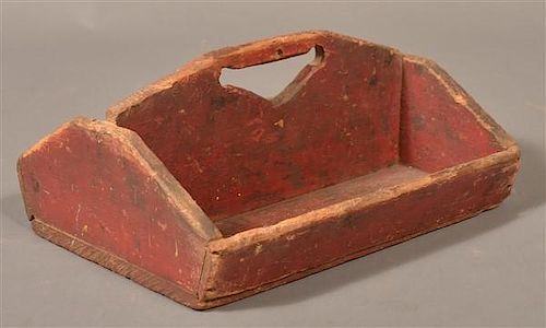 SOFTWOOD UTENSIL CARRIER WITH