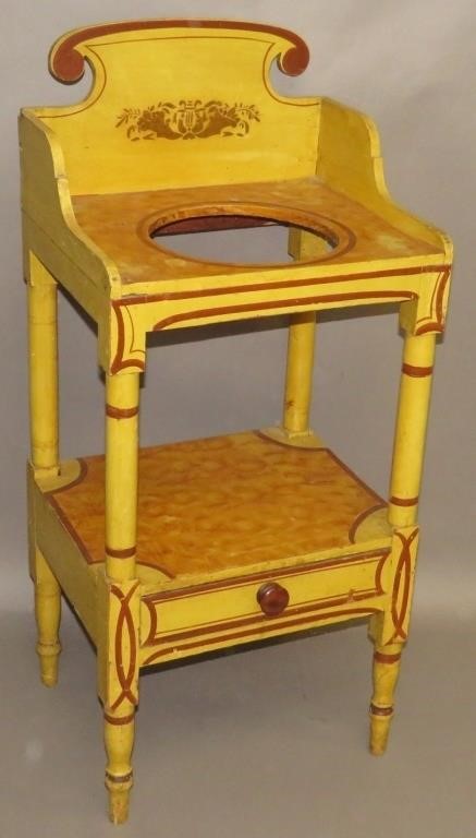 SOFTWOOD WASHSTANDca. 1880; with