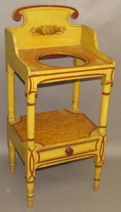 SOFTWOOD WASHSTANDca. 1880; wi