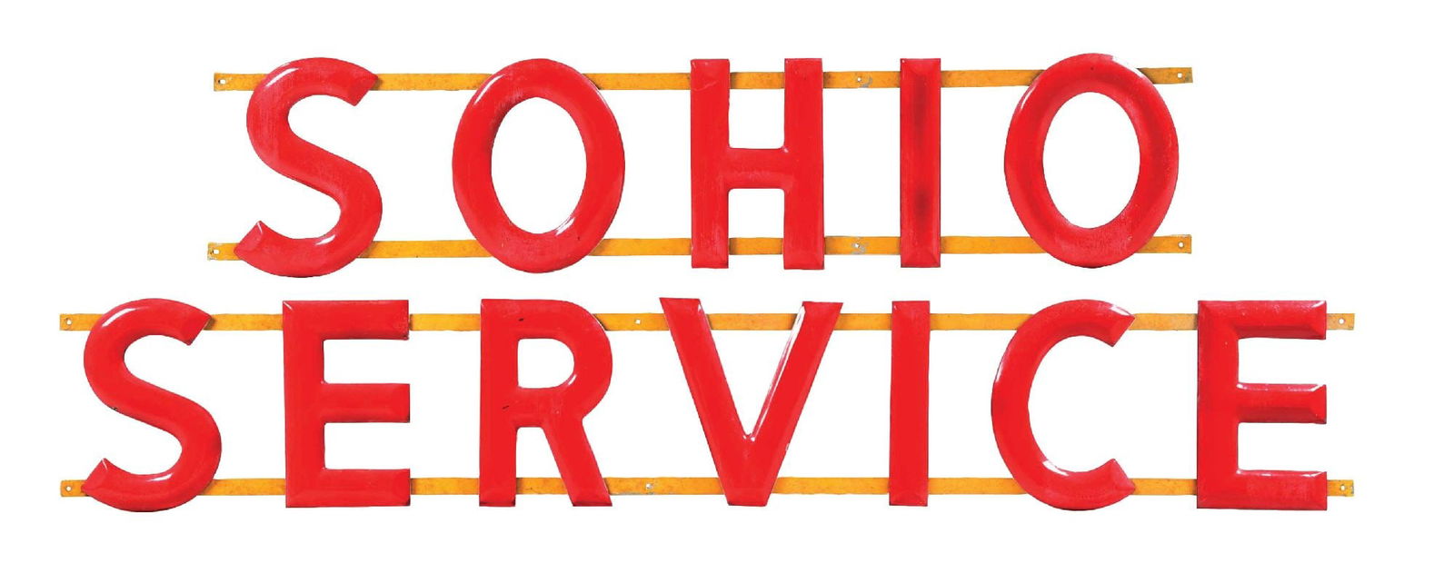 SOHIO SERVICE PORCELAIN SERVICE