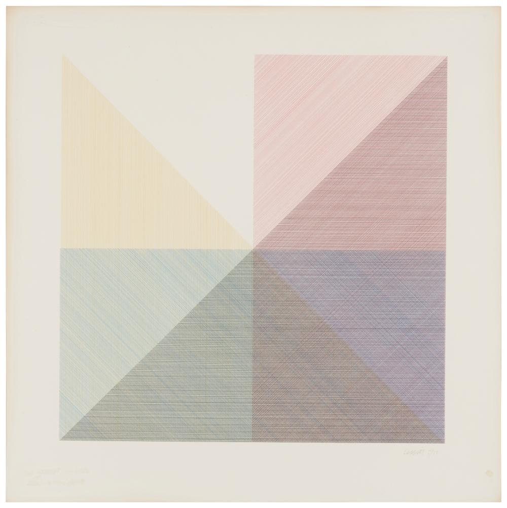 SOL LEWITT (1928-2007), PLATE 3