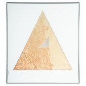 SOL LEWITT. "A TRIANGLE OF CHI