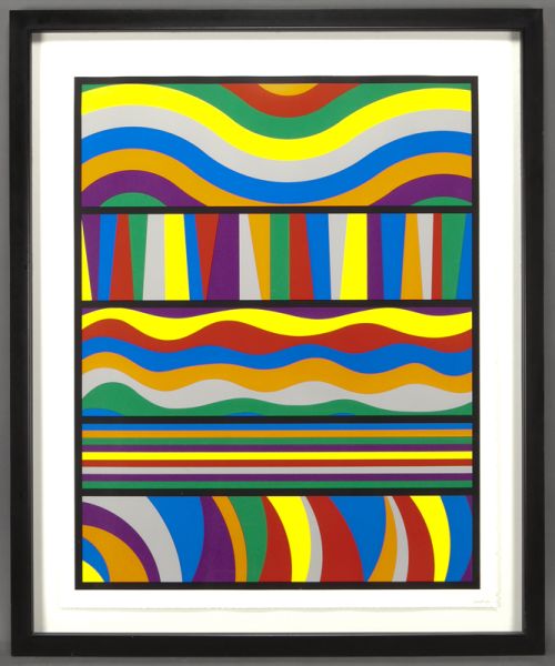Sol Lewitt ''Untitled'' (Waves