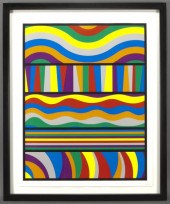 Sol Lewitt ''Untitled'' (Waves