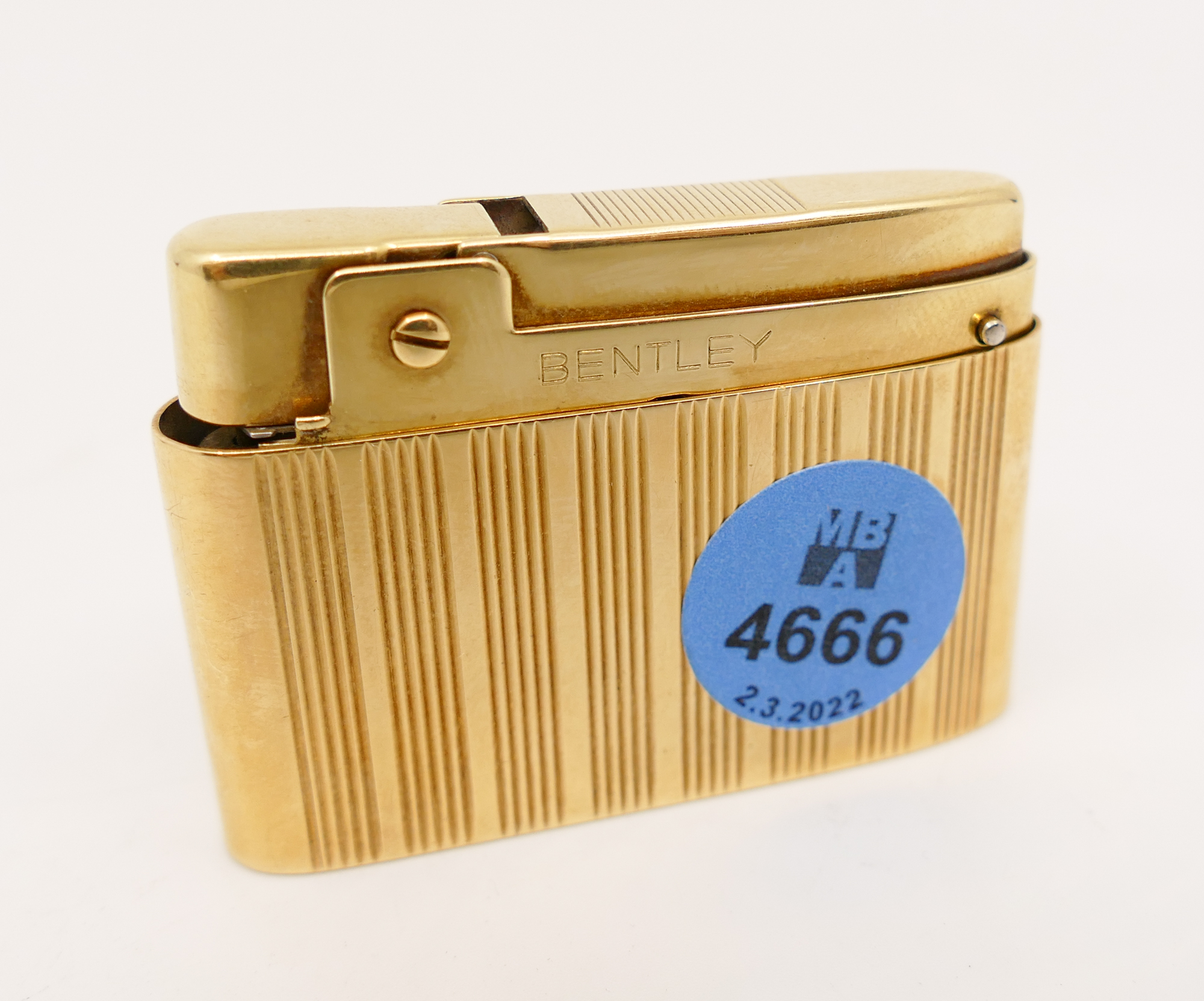 Solid 14K Bentley Lighter- 68g TW