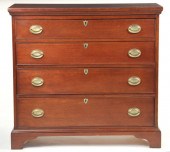 Solid Mahogany Bachelor's Ches