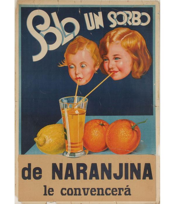 "Solo un Sorbo de Naranjina le