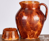 SOLOMON MILLER, REDWARE PITCHE