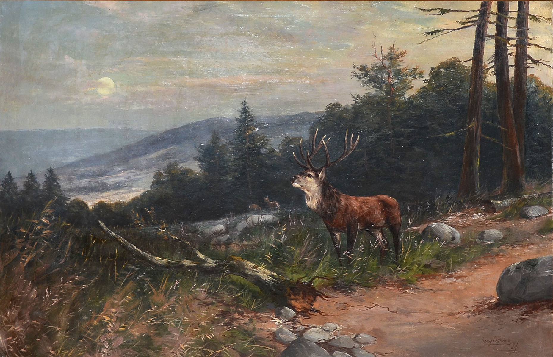 SOMMER, Georg, (German, 1848-1917):
