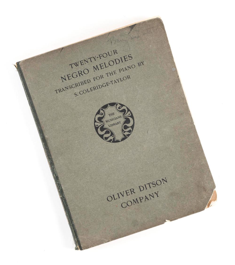 SONG BOOK "TWENTY-FOUR NEGRO