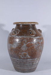 SONG DYNASTY BROWN-GLAZED MART
