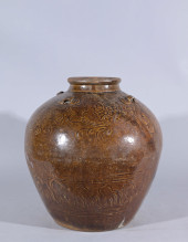 SONG DYNASTY BROWN-GLAZED MART