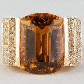 SONIA BITTON 14K GOLD, CITRINE