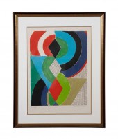 SONIA DELAUNAY ABSTRACT AP LIT