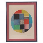SONIA DELAUNAY. UNTITLED, ETCH