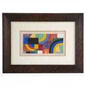 SONIA DELAUNAY. UNTITLED, GOUA