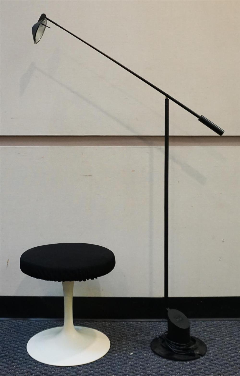 SONNEMAN FLOOR LAMP AND SAARINEN