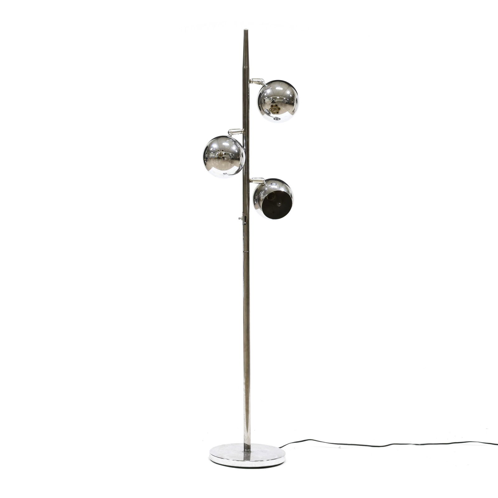 SONNEMAN STYLE VINTAGE CHROME FLOOR