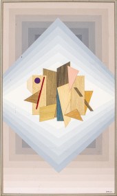 SONNY ZOBACK ABSTRACT MIXED ME