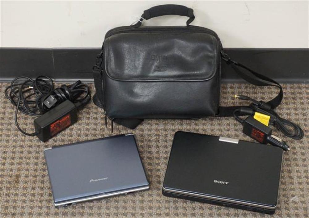 SONY AND PIONEER PORTABLE DVD