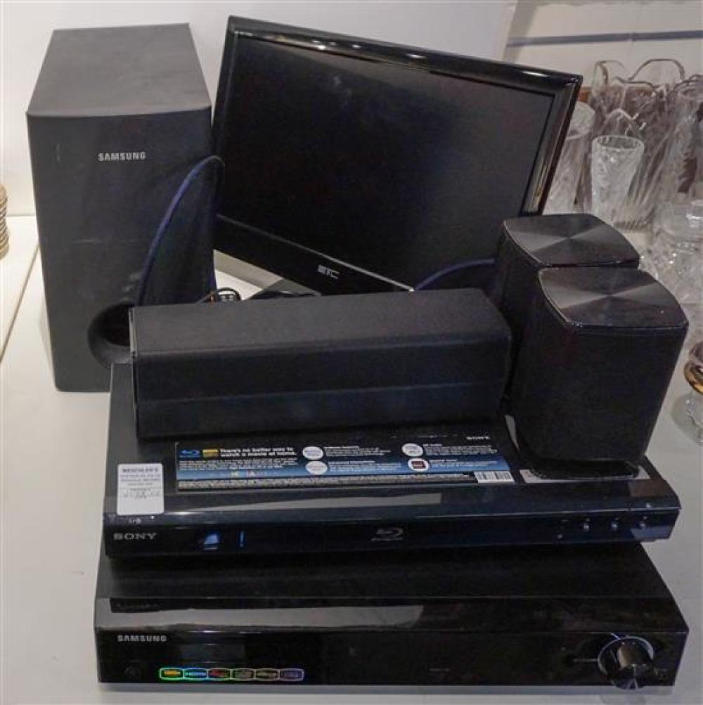 SONY BLU-RAY PLAYER, SAMSUNG DVD