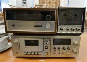 SONY CASSETTE DECK, SANSUI REV