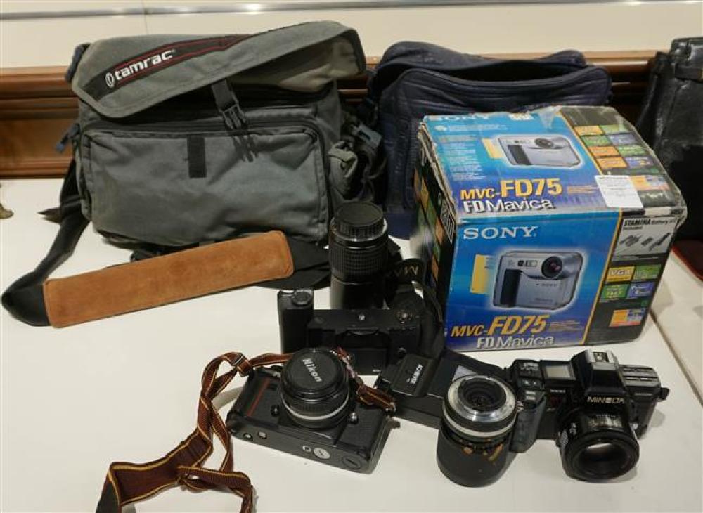 SONY DIGITAL CAMERA, NIKON AND