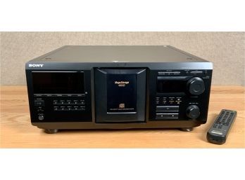 Sony Model CDP-CX40, holds 400