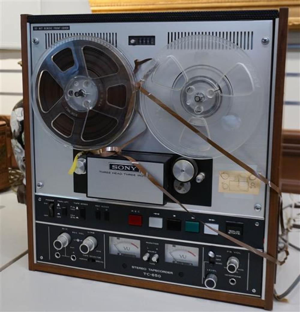 SONY TC-650 REEL-TO-REEL TAPE