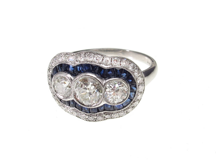SOPHIA D PLATINUM ART DECO