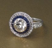 SOPHIA D PLATINUM SAPPHIRE & D