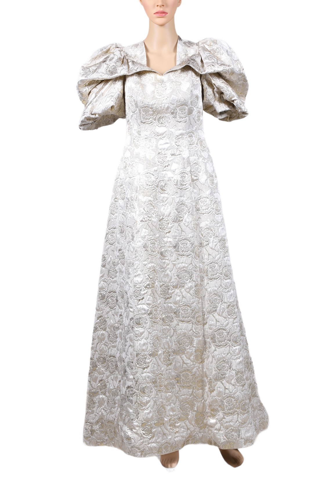 Sophy Curson jacquard gown,