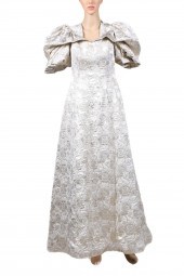 Sophy Curson jacquard gown, vo