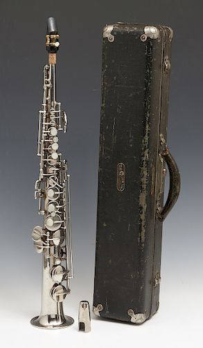 SOPRANO SAXOPHONE WITH CASE, CG