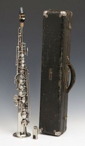 SOPRANO SAXOPHONE WITH CASE, C