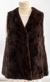 SORBARA MINK & WEASEL FUR VEST