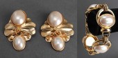 SORELLI GOLD-TONE & FAUX PEARL